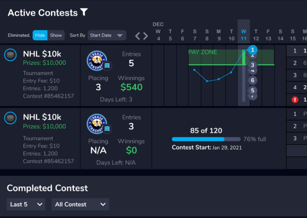 Tournament Weekly